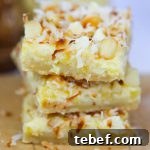 Hawaiian Pineapple Cheesecake Bars Recipe with Coconut Crust 2 Hawaiian Pineapple Cheesecake Bars