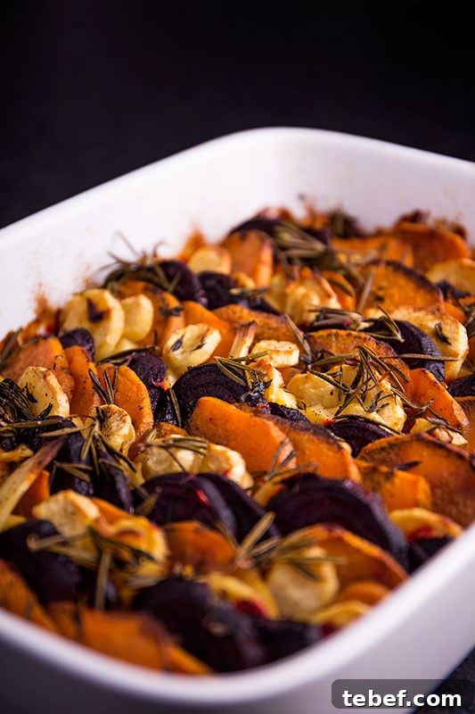 Slow-Roasted Root Vegetable Tian Recipe for Fall Sides 3 Slow roasted root vegetable tian