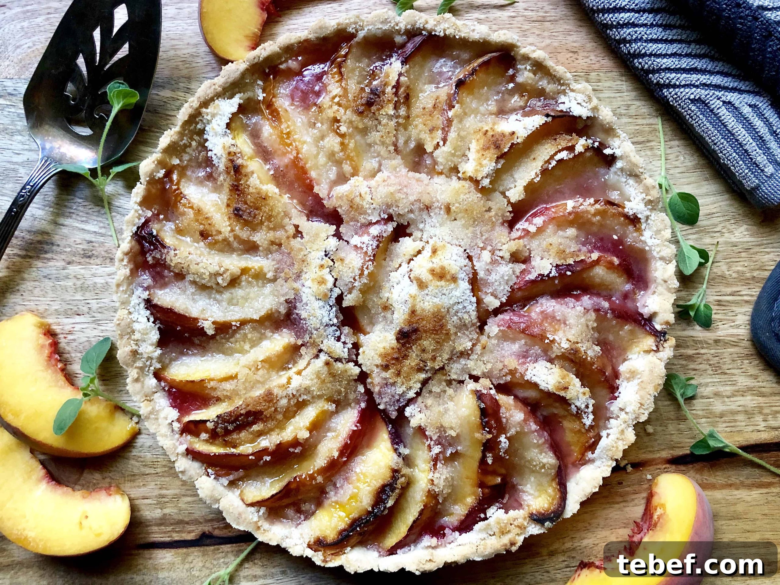 Peach Tart Recipe — Gluten-Free or Classic Version 20 gluten-free (or not) peach tart