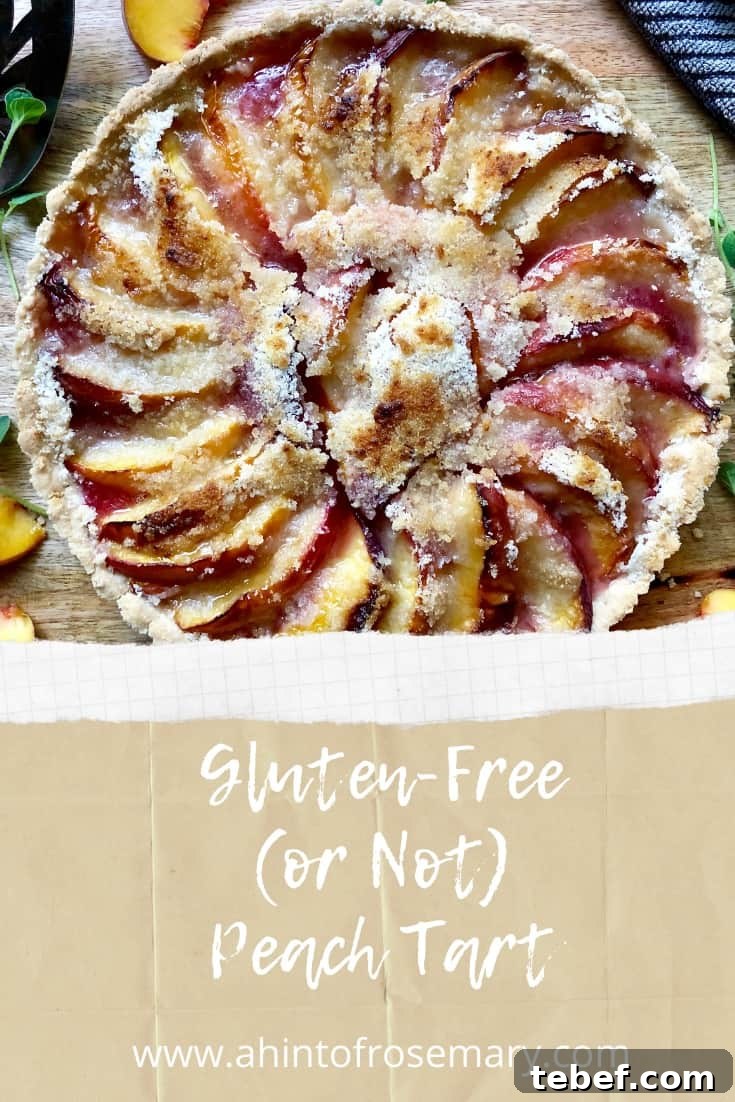Peach Tart Recipe — Gluten-Free or Classic Version 21 Gluten-Free (or Not) Peach Tart