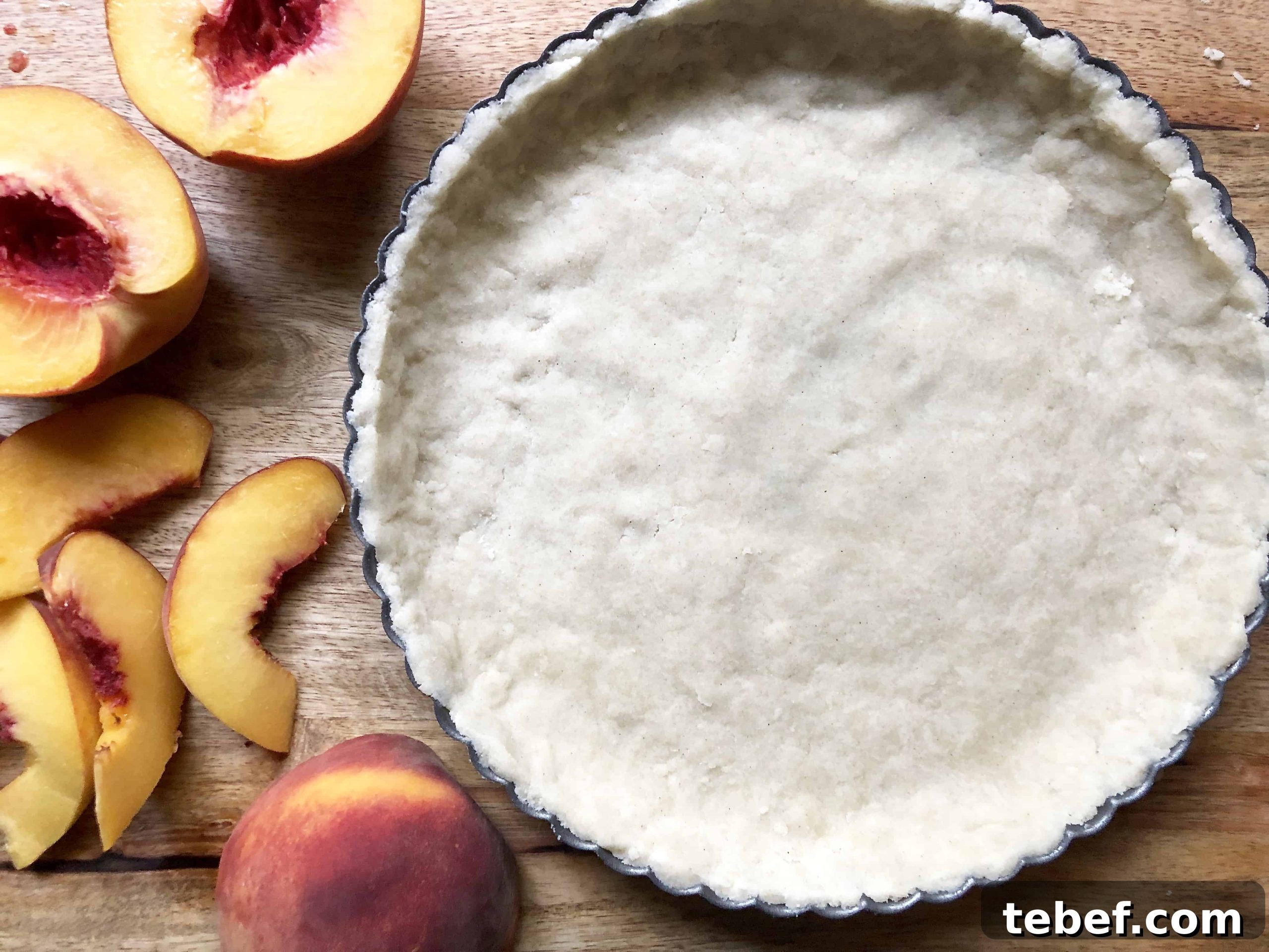 Peach Tart Recipe — Gluten-Free or Classic Version 7 gluten-free (or not) peach tart