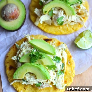 Chicken and Avocado Arepas: Crispy Corn Cakes with Creamy Filling 3 Arepas con Pollo