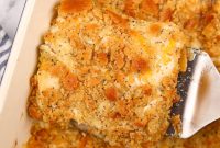 Creamy Poppy Seed Chicken Recipe with Crunchy Topping
