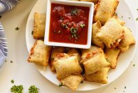 Crispy Air Fryer Pizza Rolls Recipe