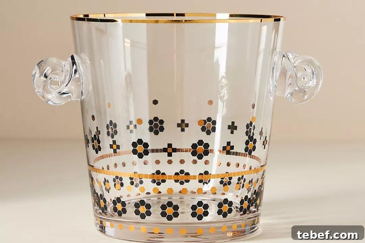 Bistro Tile Ice Bucket