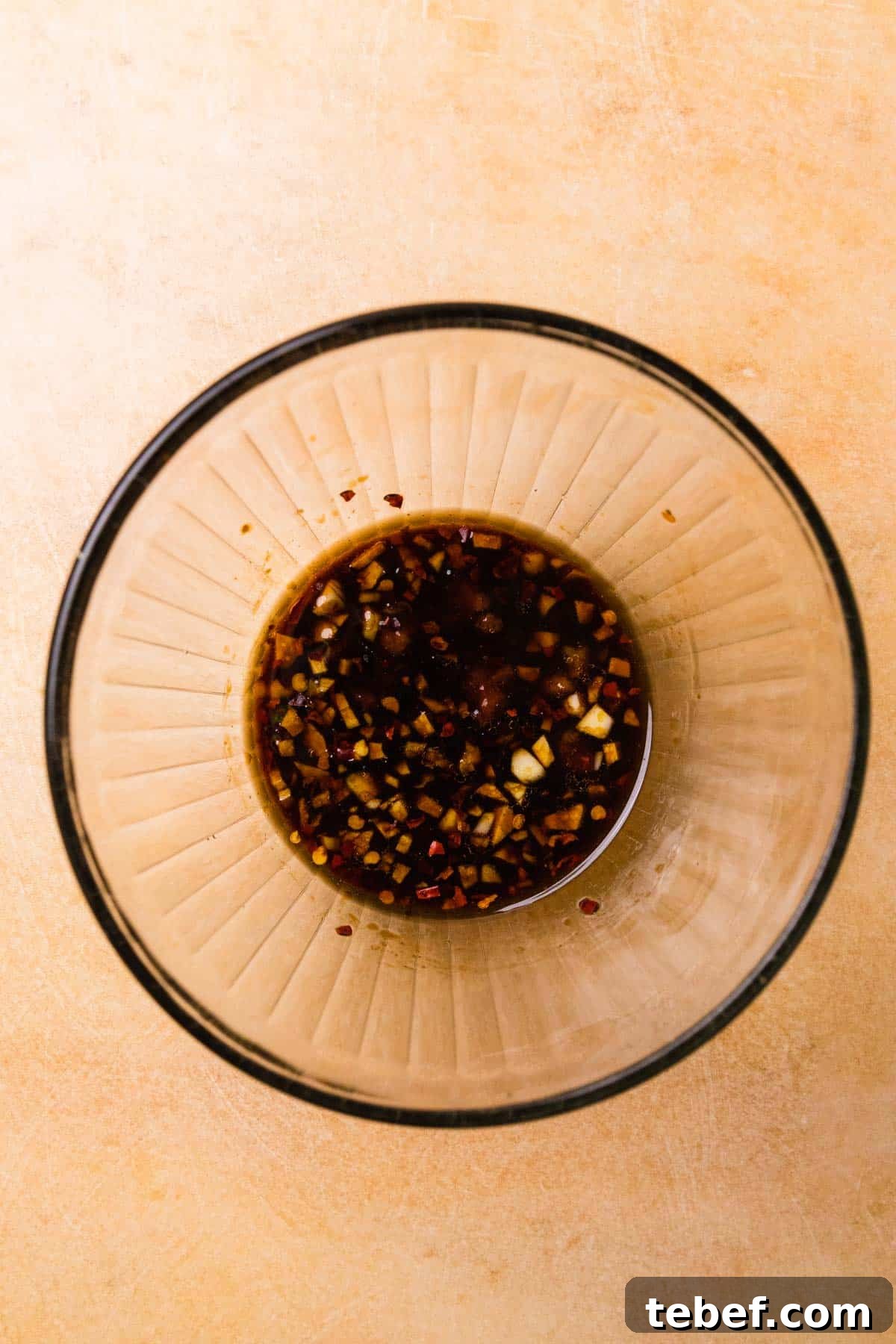 making the marinade