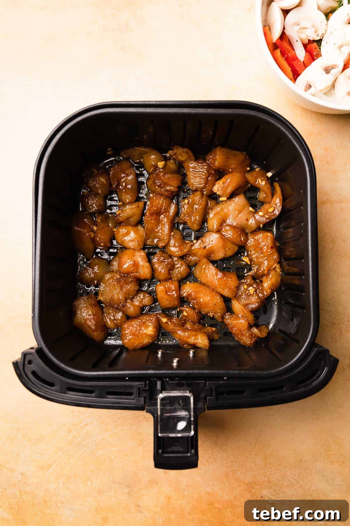 chicken pieces in the air fryer