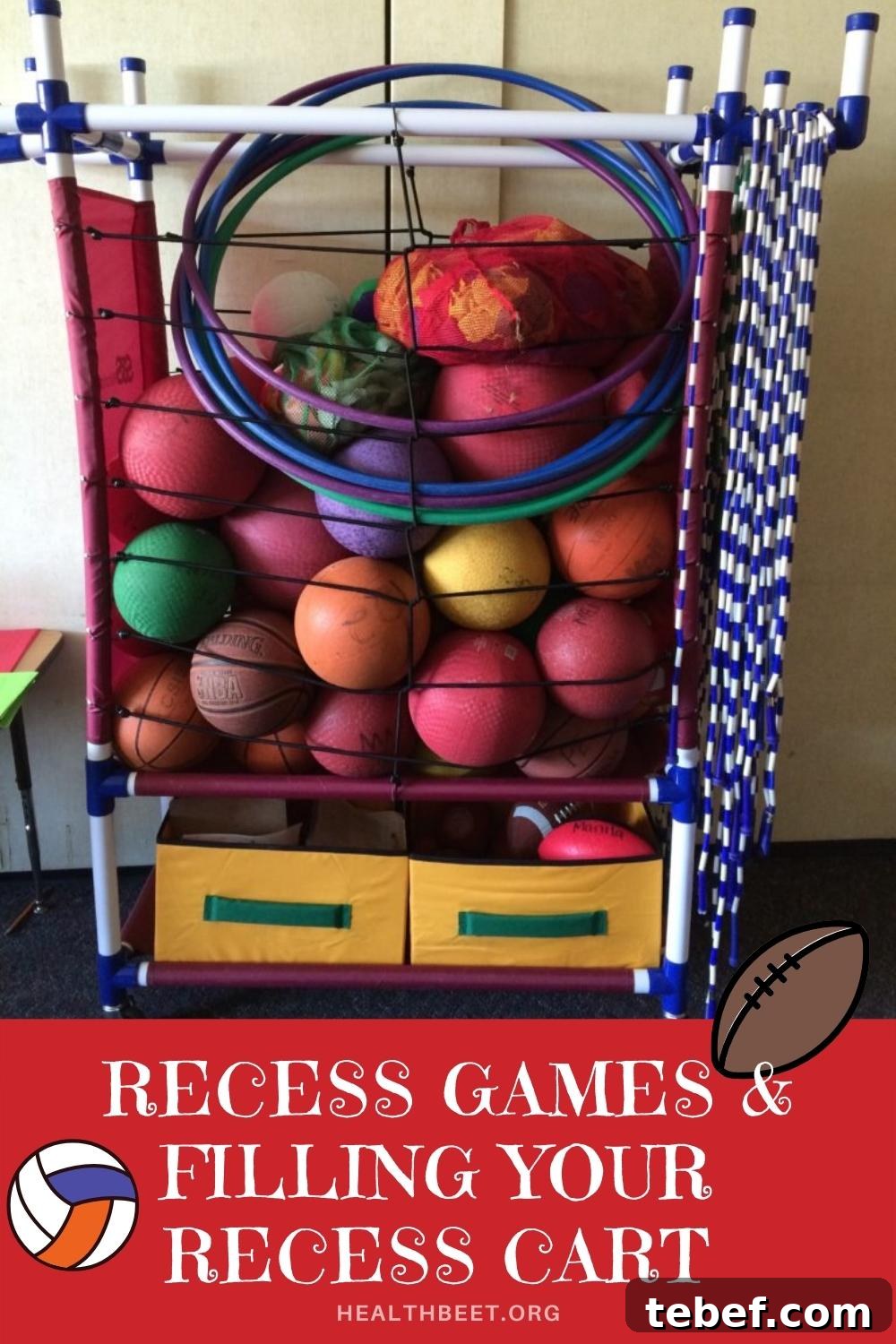 recess games and filling your recess cart