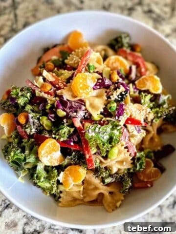 Asian pasta salad recipe