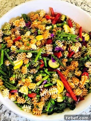 Vegan pasta salad recipe
