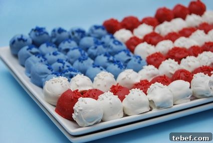 Cake Pop Flag | 25+ Patriotic Treats