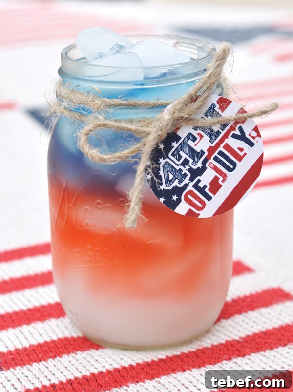 Patriotic Juice | 25+ Patriotic Treats