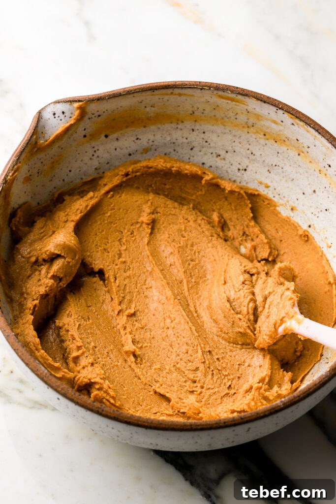 finished peanut butter frosting