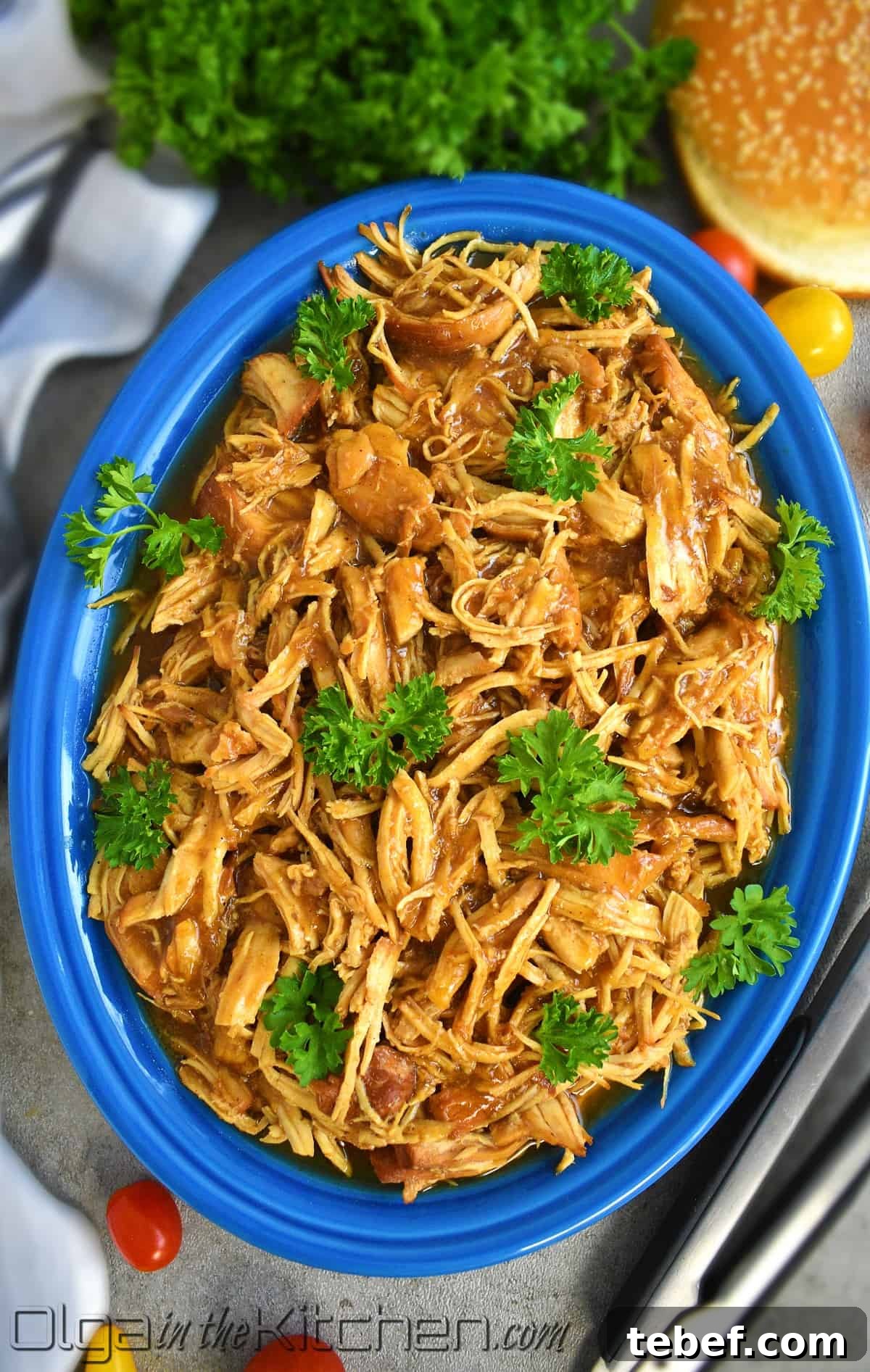 slow cooker pulled chicken recipe