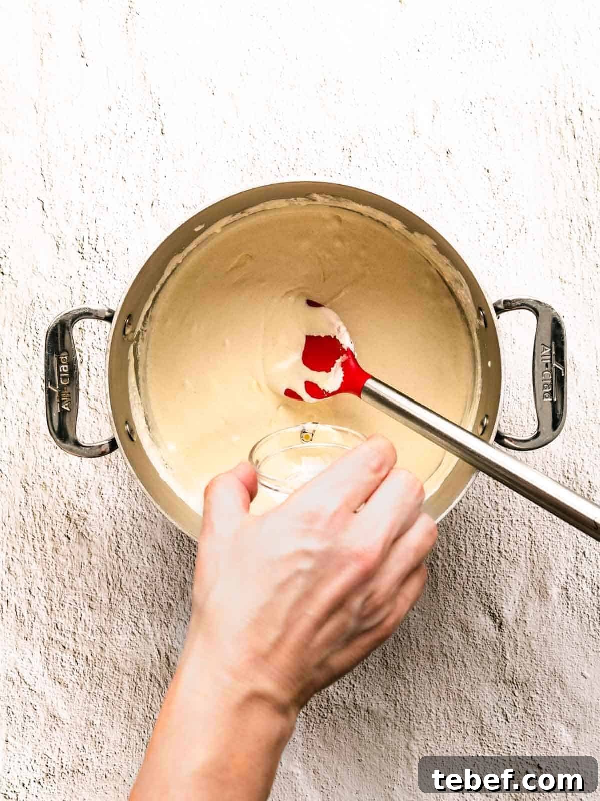 how to make white chocolate peppermint fudge step 6