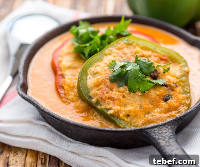 Stuffed Bell Pepper Curry Recipe